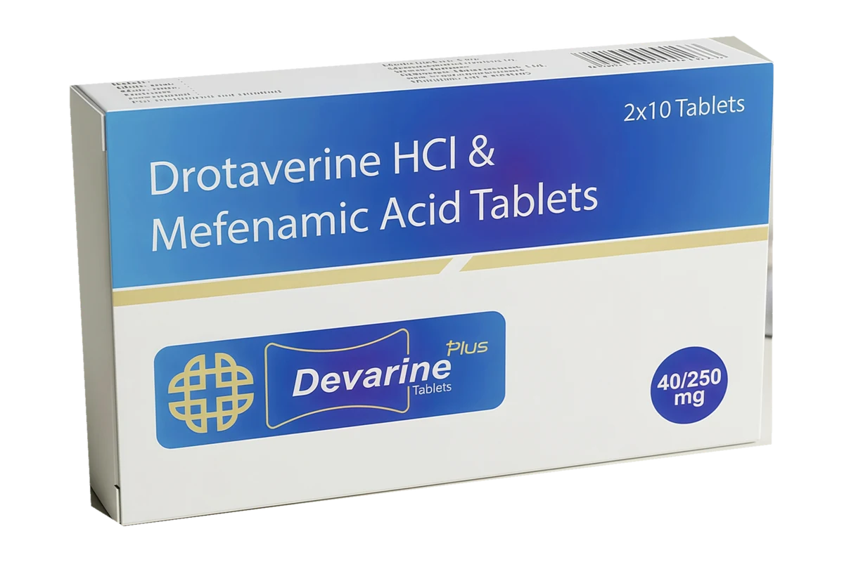 Devarine Plus 40/250 Tablet